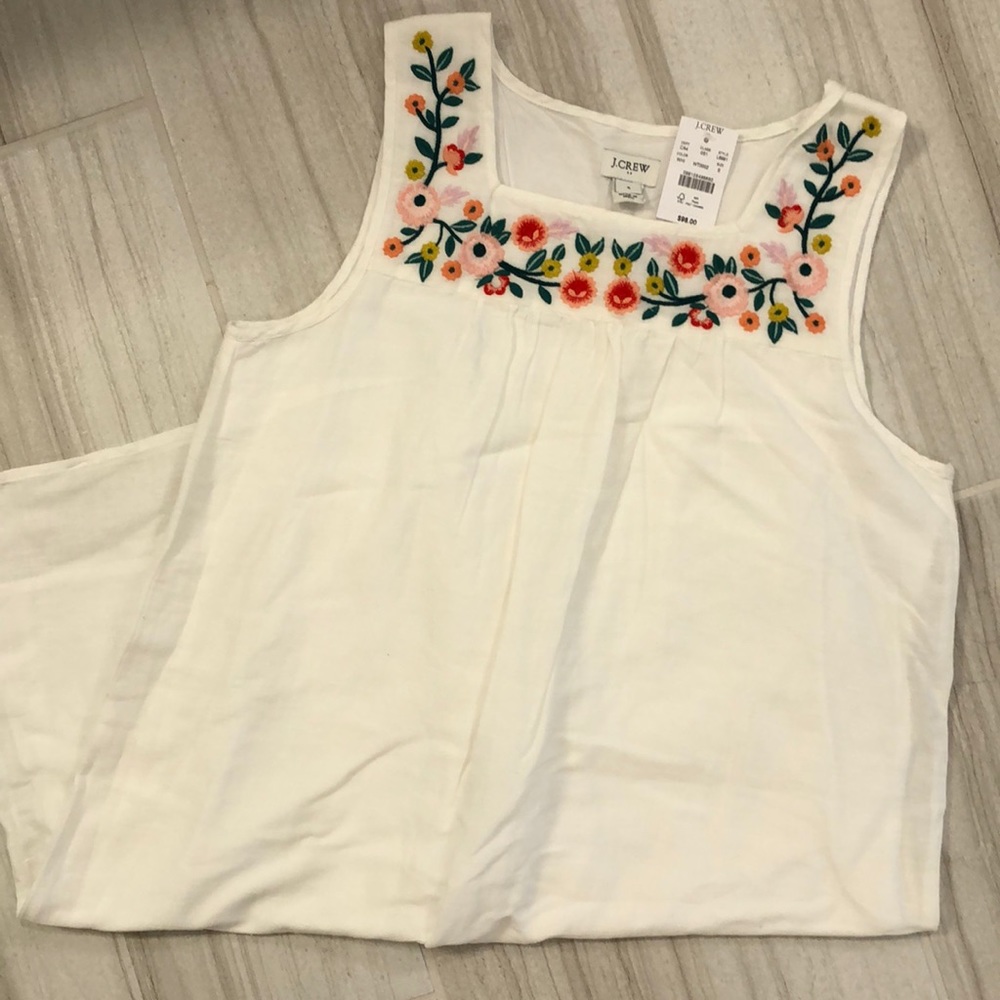 Brand new J.Crew white dress!
